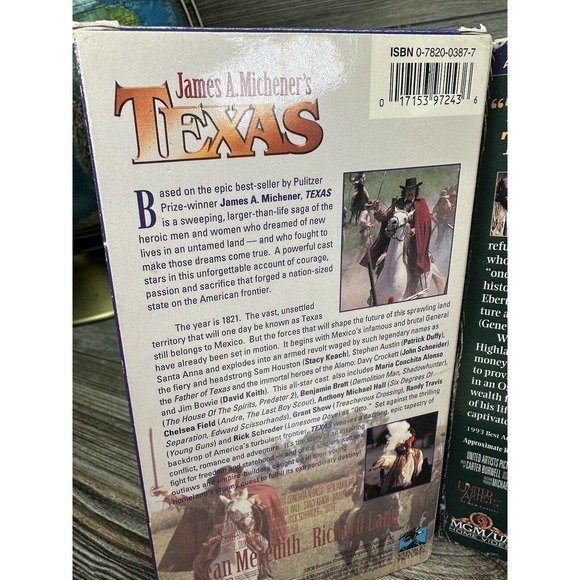 4 VHS Tapes -“Texas”, “Rob Roy”, “Rumpole Of The Bailey” And “The Secret Garden” - Picture 7 of 11